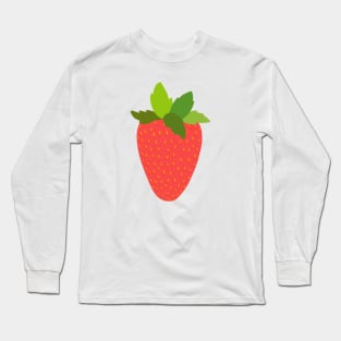 Red Strawberry Long Sleeve T-Shirt